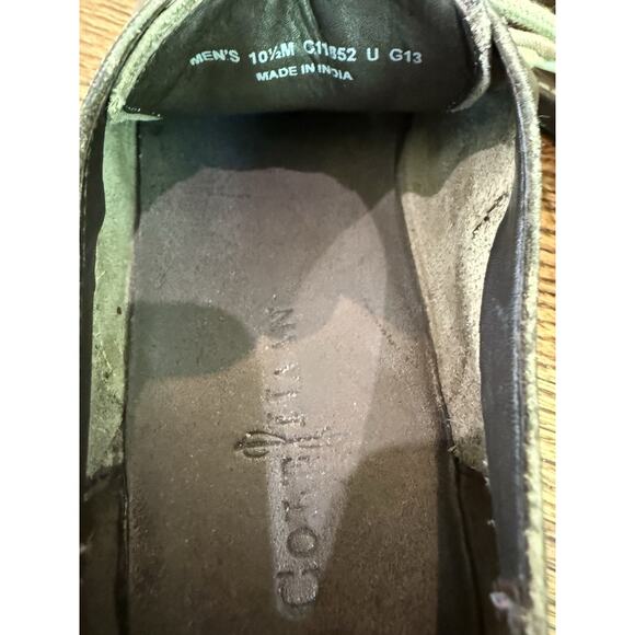 Cole Haan Men’s Olive Green Leather Lace-Up Oxford Dress Shoe Size 10.5M